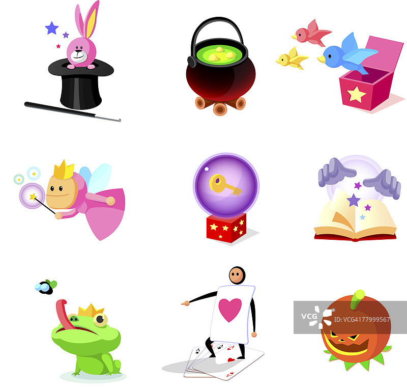 魔法物品图片素材