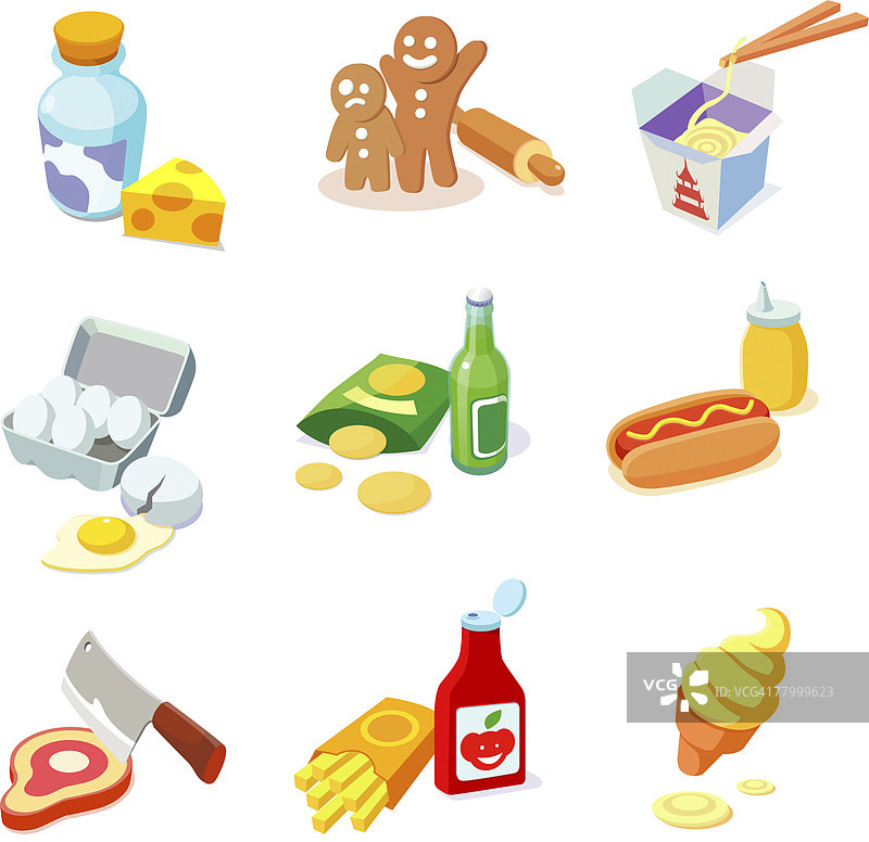 各种食物特写图片素材