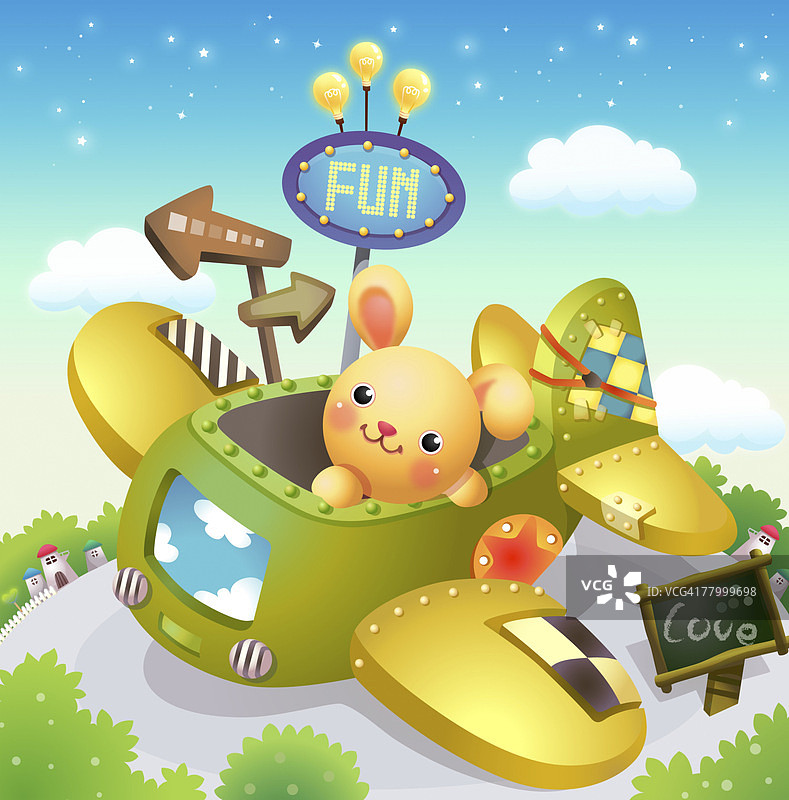 飞机上的老鼠特写图片素材