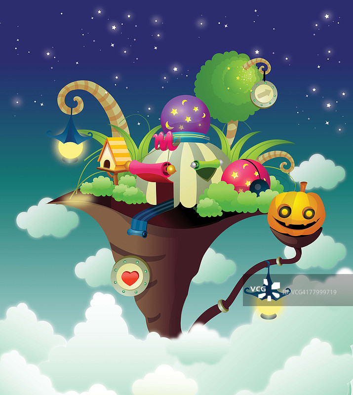 岩石上的帐篷图片素材