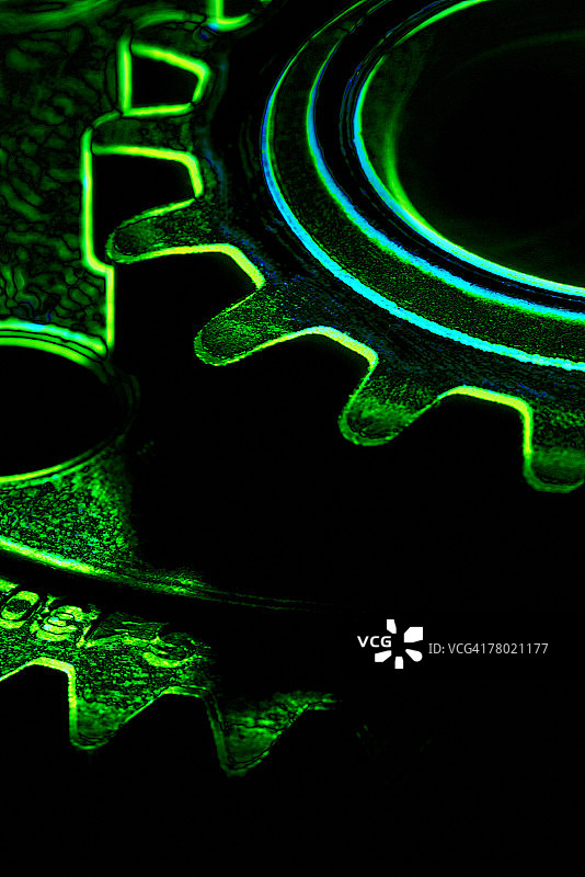 齿轮特写图片素材