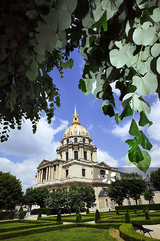 巴黎荣军院圣路易教堂图片素材