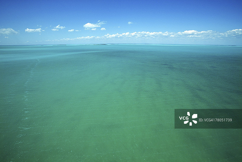 佛罗里达群岛沿海海景航拍图片素材