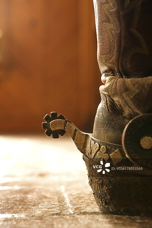 靴子和马刺图片素材