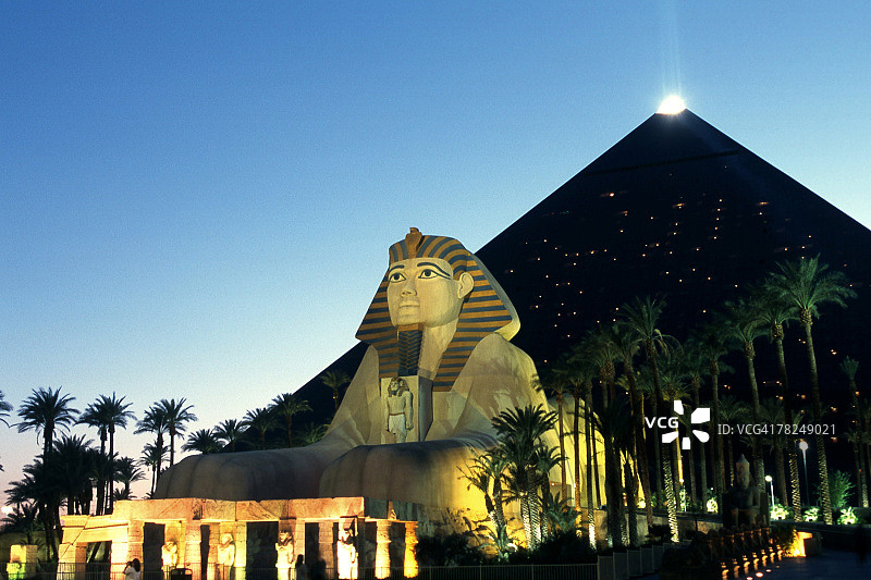 拉斯维加斯赌场，内华达州图片素材