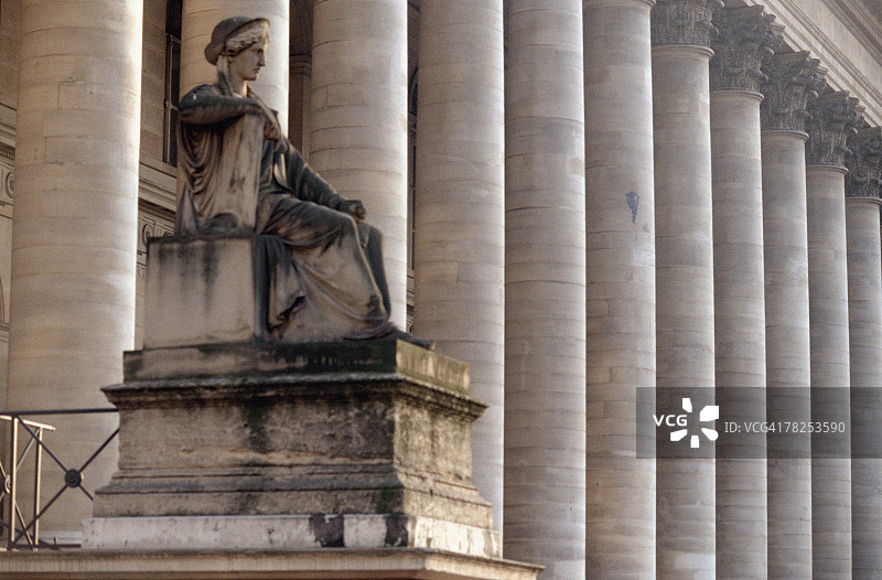 法国巴黎证券交易所图片素材