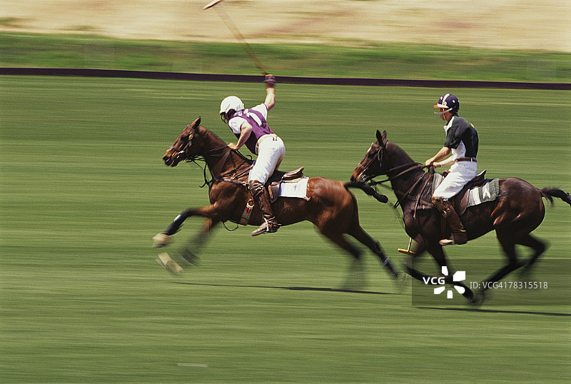 人们在打马球图片素材