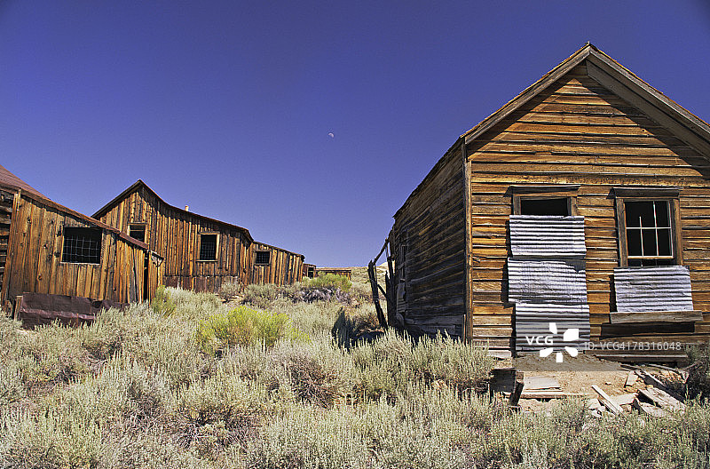 加利福尼亚州博迪鬼镇图片素材
