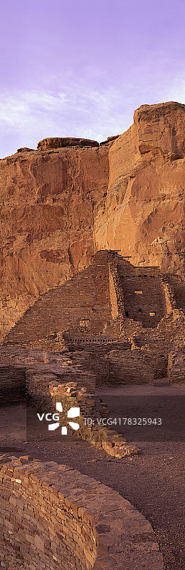 普韦布洛博尼托遗址图片素材