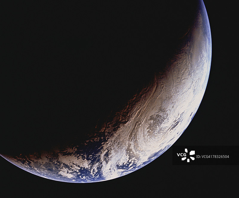 来自太空的地球图片素材