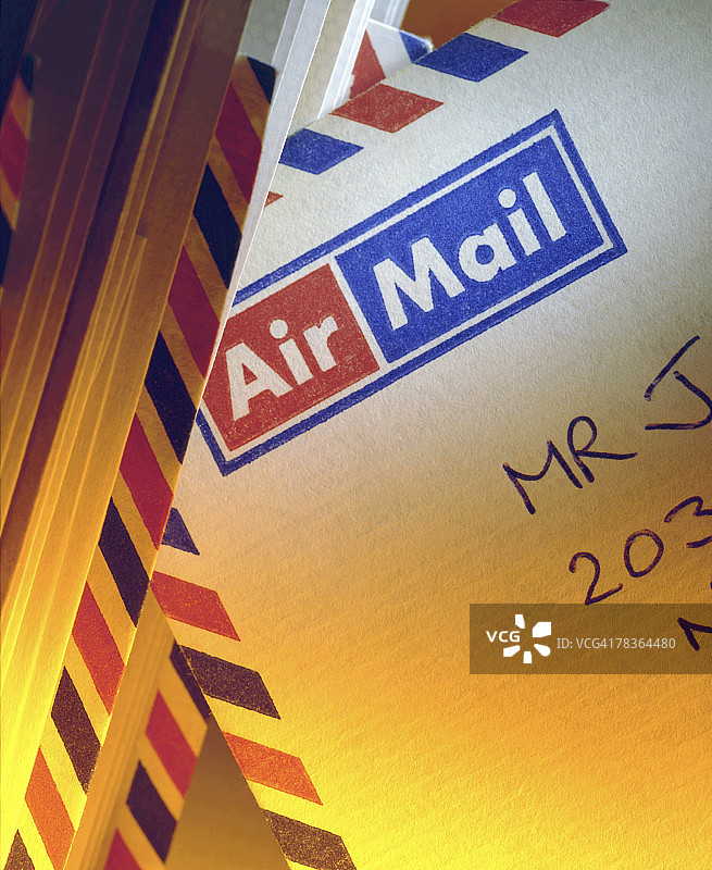 航空邮件信纸图片素材