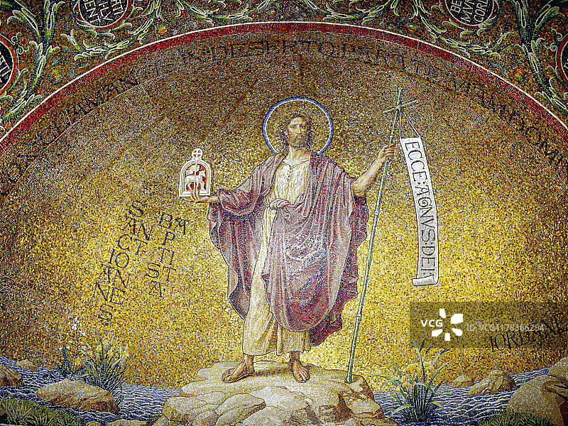 耶稣本笃会修道院马赛克图片素材