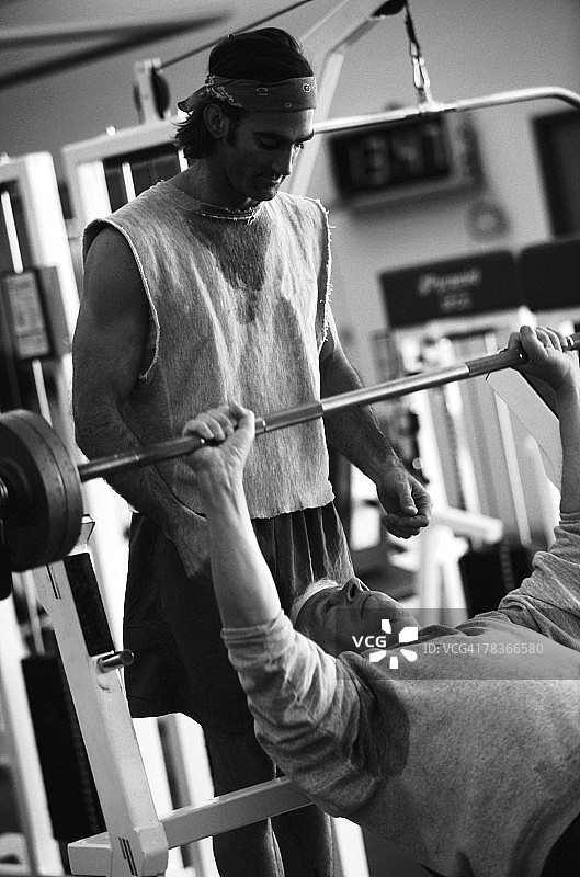 男人举重图片素材