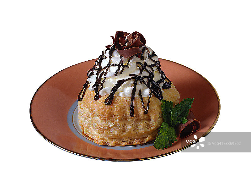 奶油泡芙图片素材