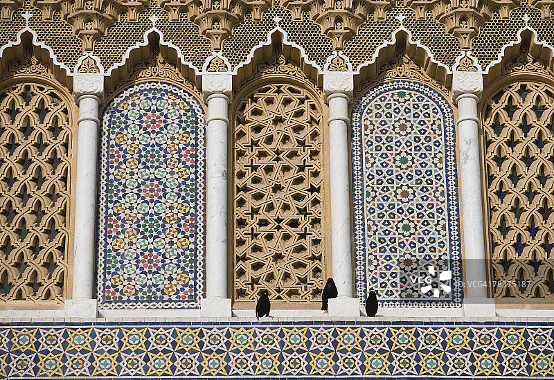摩洛哥装饰瓷砖作品图片素材