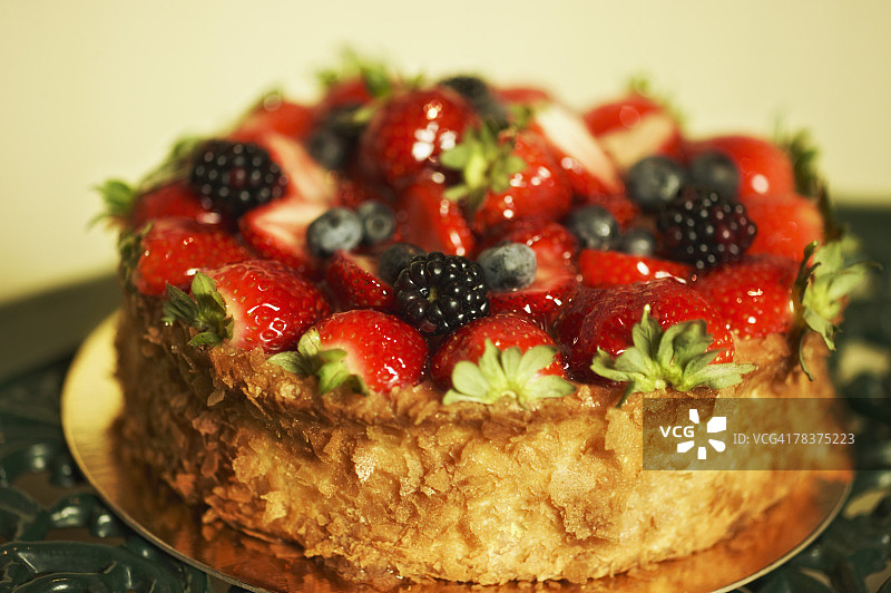 各种莓果蛋糕图片素材
