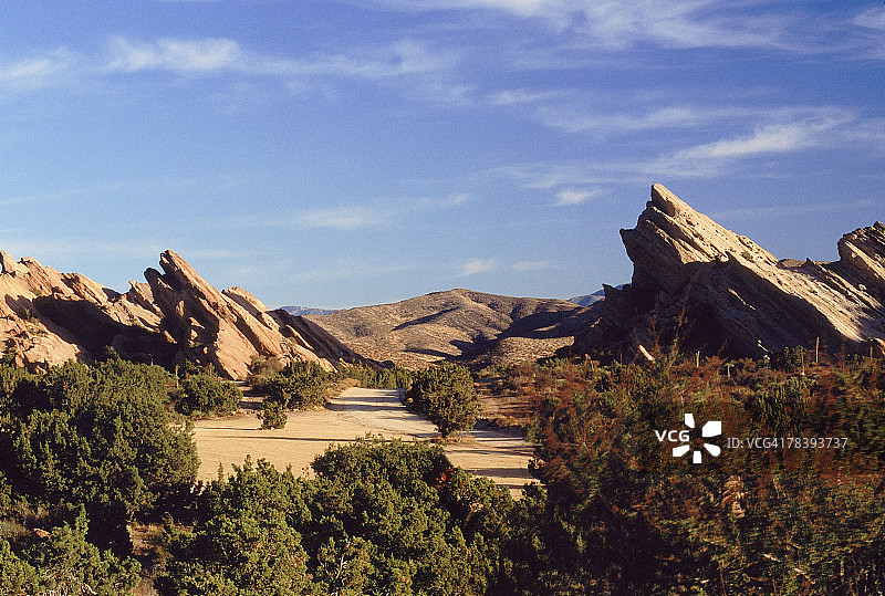 加利福尼亚州瓦斯奎兹岩图片素材