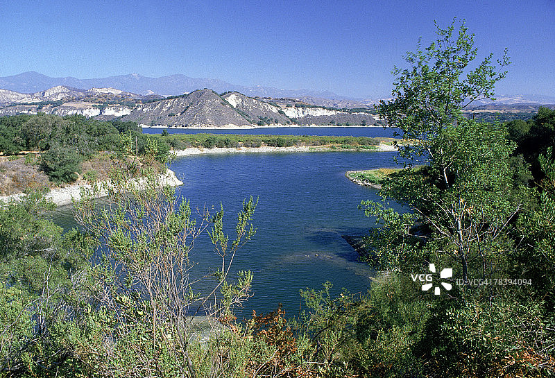 加利福尼亚州卡丘马湖图片素材
