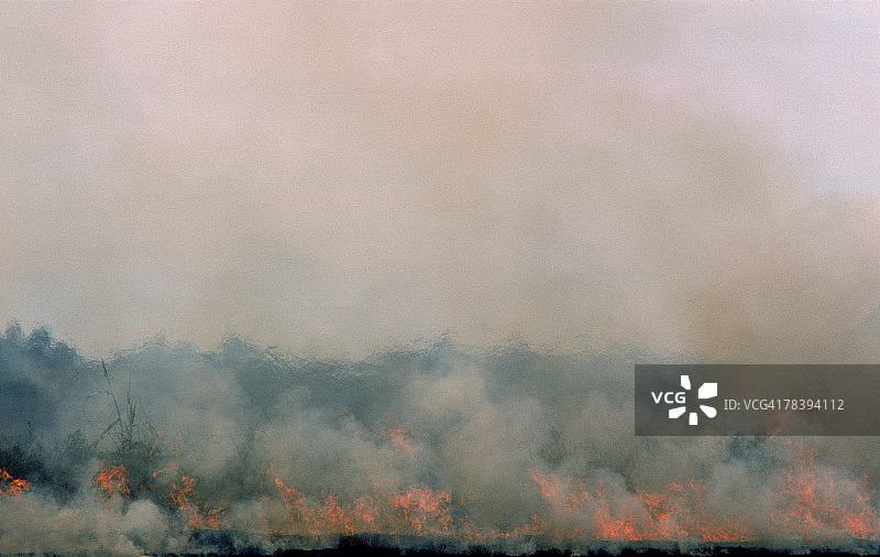 萨克拉门托河谷烧毁图片素材
