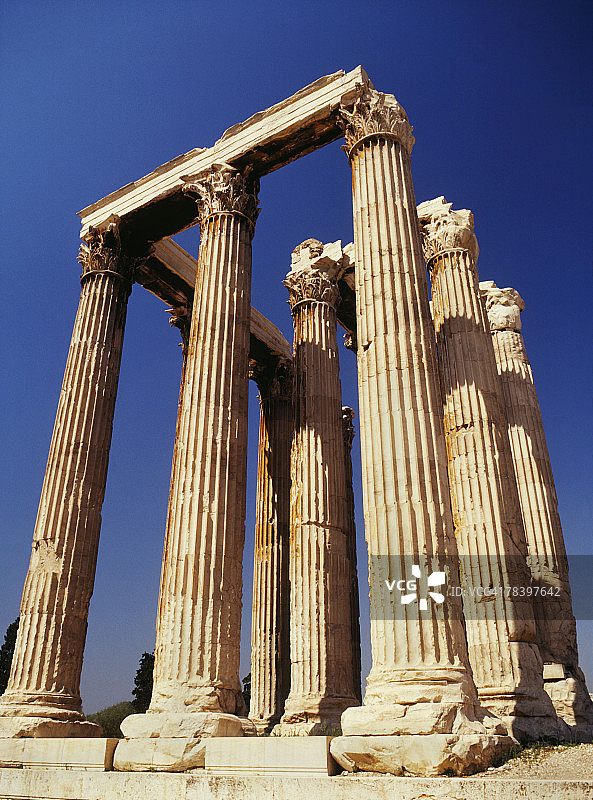 希腊雅典遗址图片素材