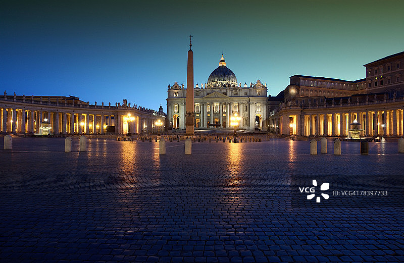 意大利罗马圣彼得广场图片素材