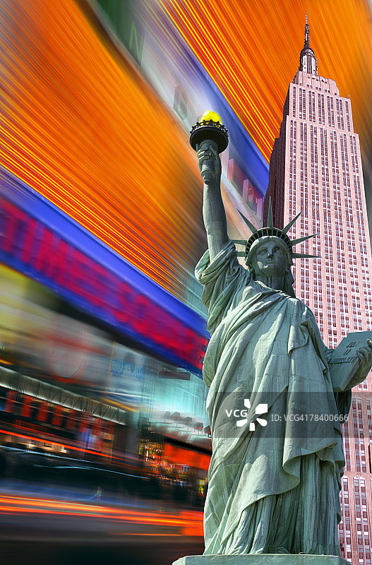 纽约蒙太奇图片素材