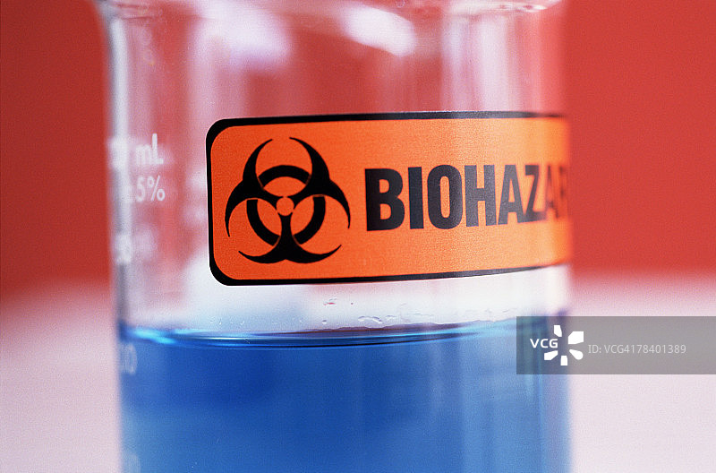 试管中的危险液体图片素材