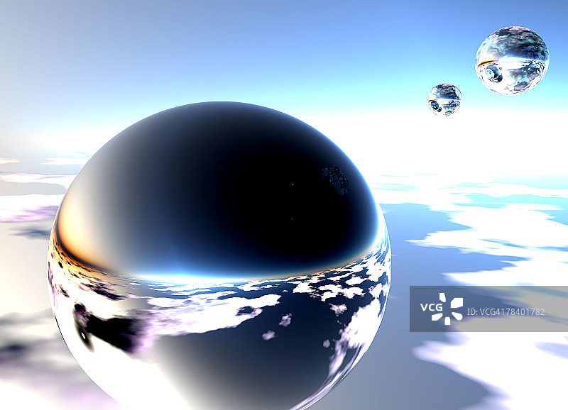 氧气星球图片素材