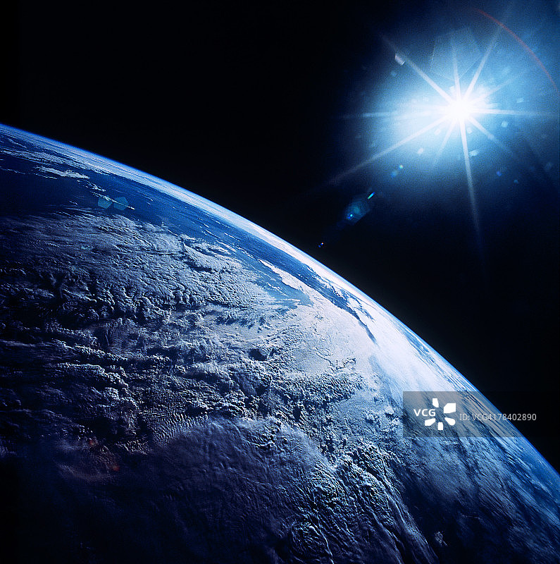 地球上的闪耀之星图片素材