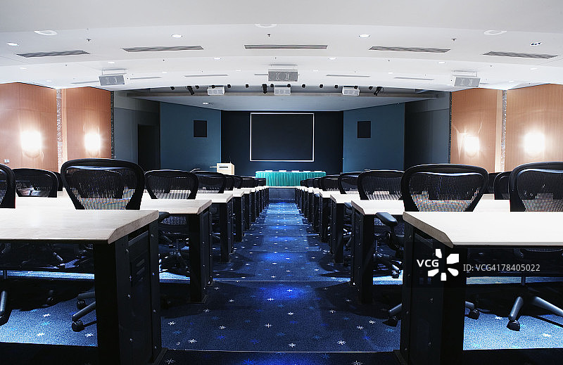 媒体室内部图片素材