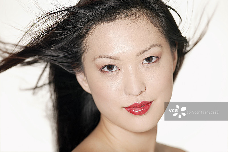 迷人的女人 портрет图片素材