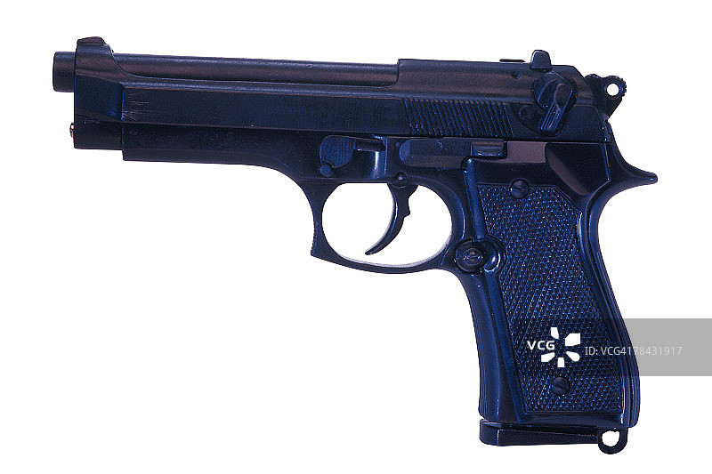 半自动手枪图片素材