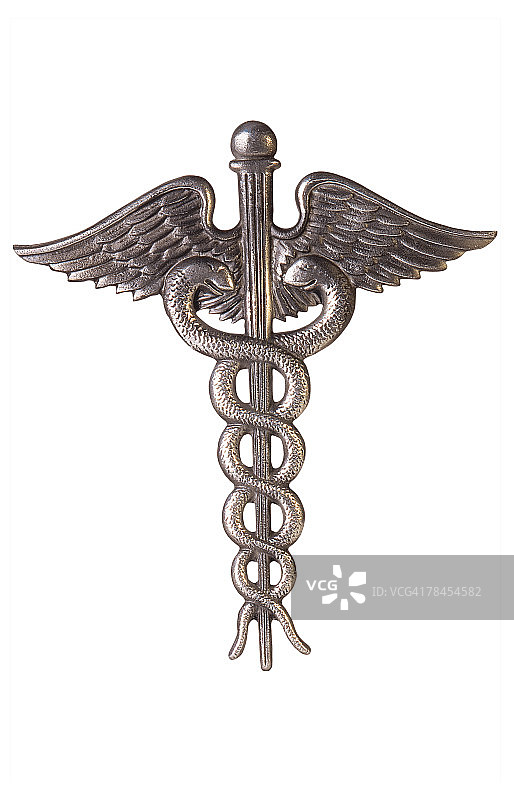 医疗双蛇杖图标图片素材