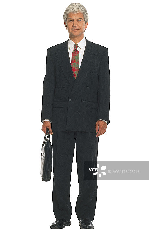 手提公文包的商人图片素材