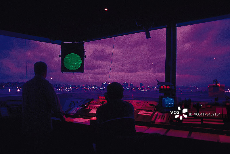 空中交通管制塔图片素材