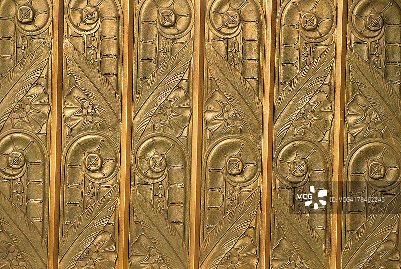 黄铜装饰艺术浮雕图片素材