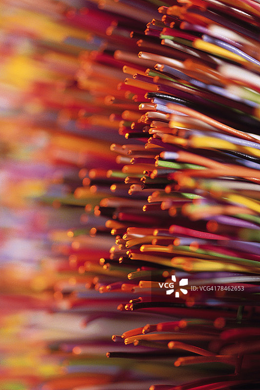 电线或灯丝图片素材