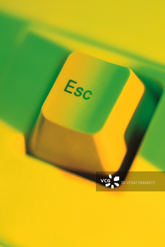 Esc键特写图片素材