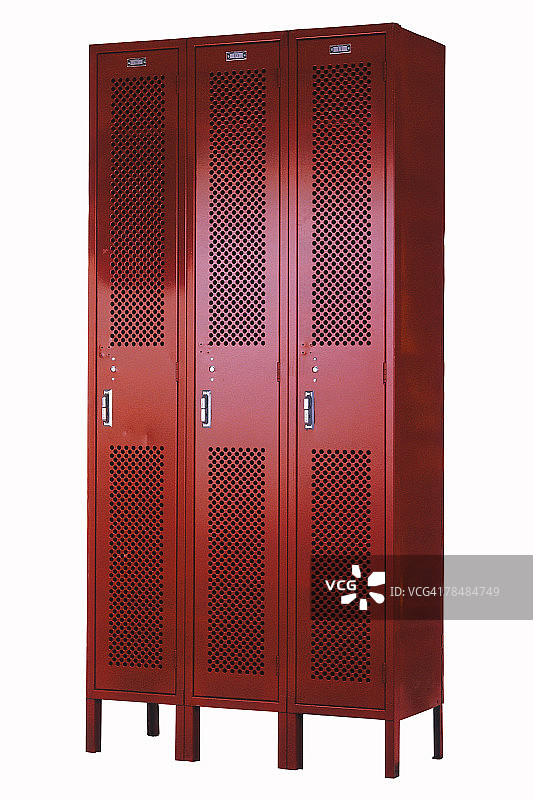 红色储物柜图片素材