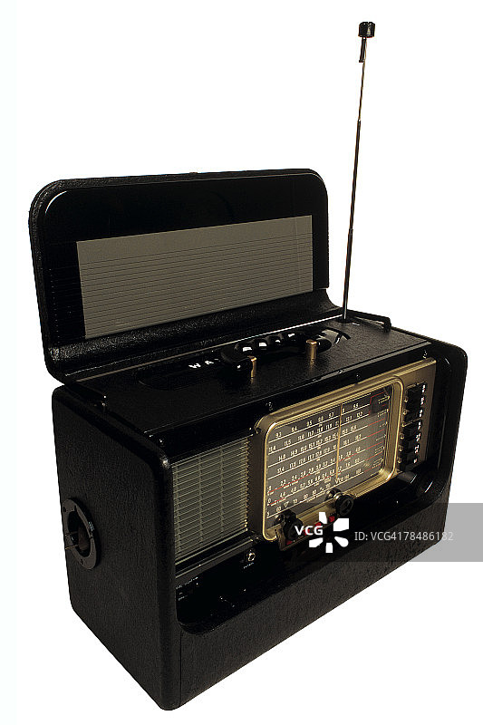 古董短波收音机图片素材