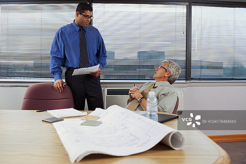 建筑师工作场景图片素材