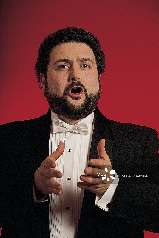 歌剧演员肖像图片素材