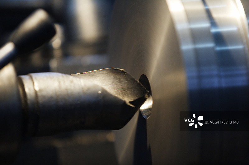 金属加工车床图片素材