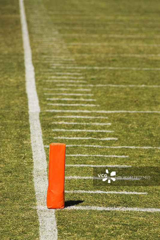 球门线标记图片素材