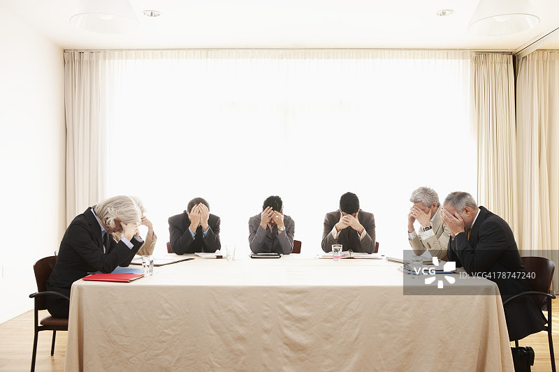 失望的商人图片素材