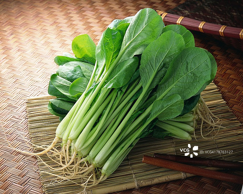日式芥末菠菜图片素材