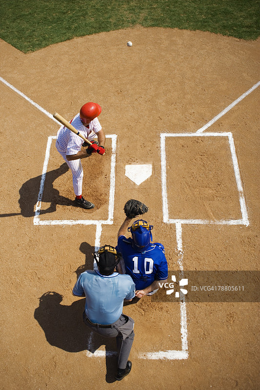 等待投球的击球手图片素材