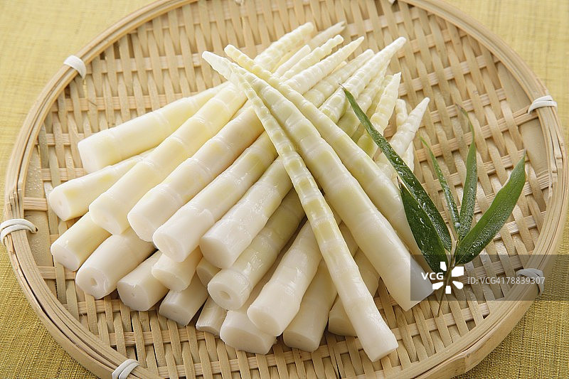 水煮竹笋图片素材