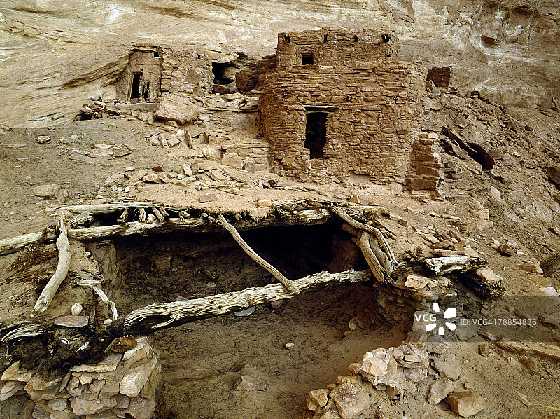 犹他州大峡谷原始区域三重遗址图片素材
