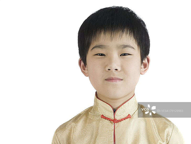 中国男孩图片素材